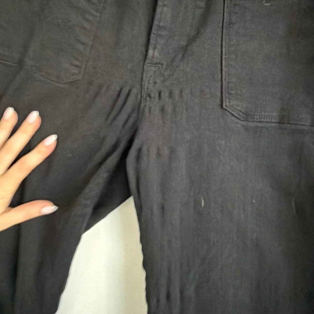 Frame Women's Le‎ Crop Flare Black Jean Size 27